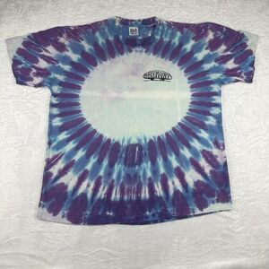 Rare Vintage 1991 Shroomarama‎ Anvil Tie Die Shirt JT Gems Inc Single Stitch XL